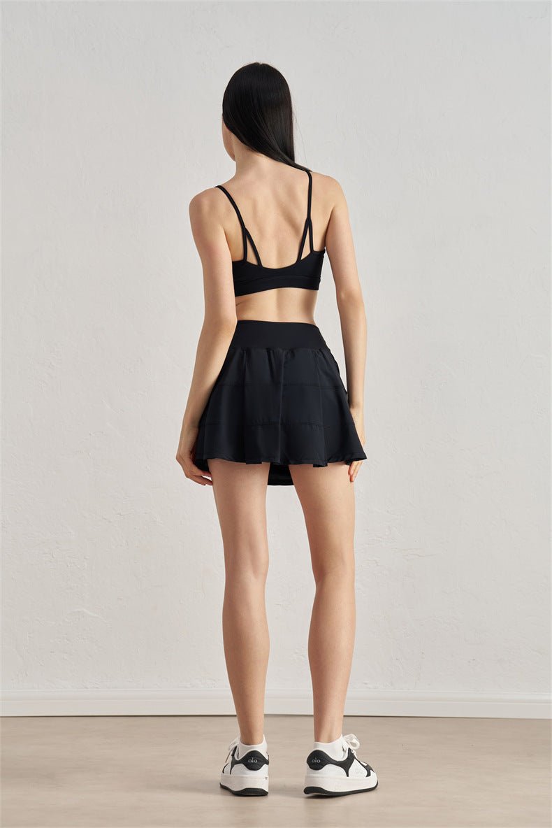 Anti - Droop Yoga Bra with Back Design & Cat - Ear Straps - WutongActive