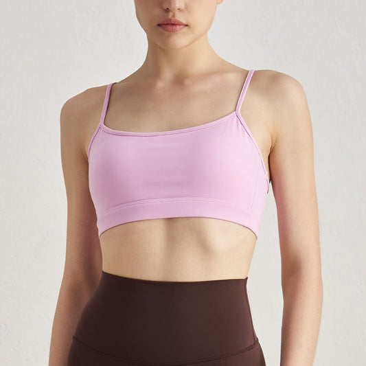 Anti - Droop Yoga Bra with Back Design & Cat - Ear Straps - WutongActive