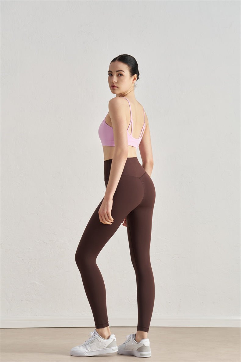 Anti - Droop Yoga Bra with Back Design & Cat - Ear Straps - WutongActive
