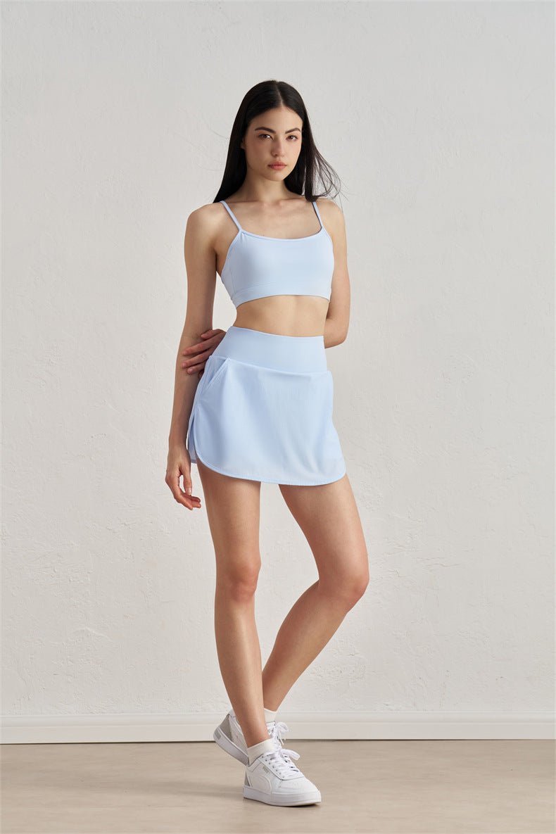 Anti - Droop Yoga Bra with Back Design & Cat - Ear Straps - WutongActive