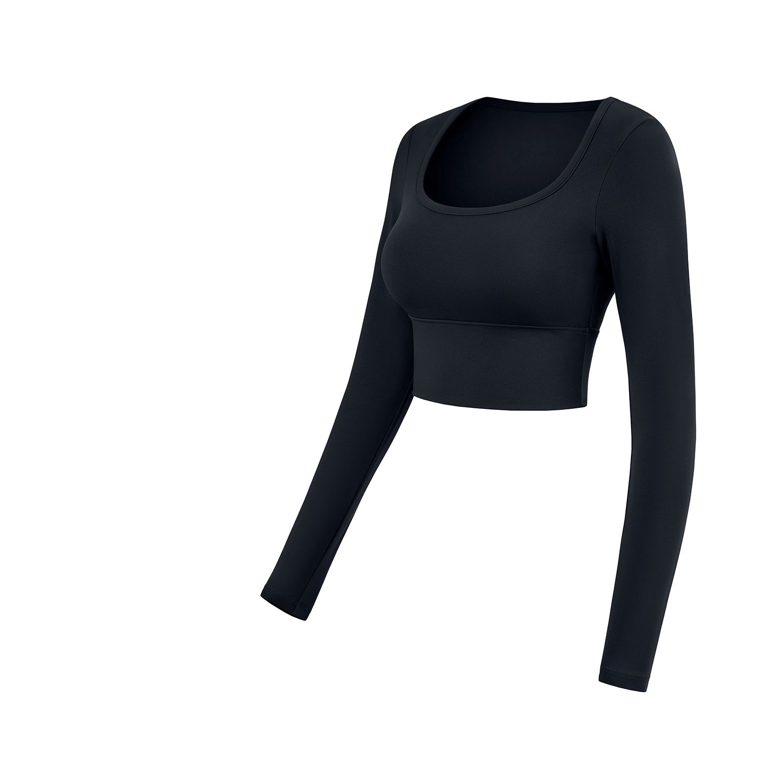 Butter - Soft Long Sleeve Yoga Top - Second Skin Feel with Built - in Support - WutongActive