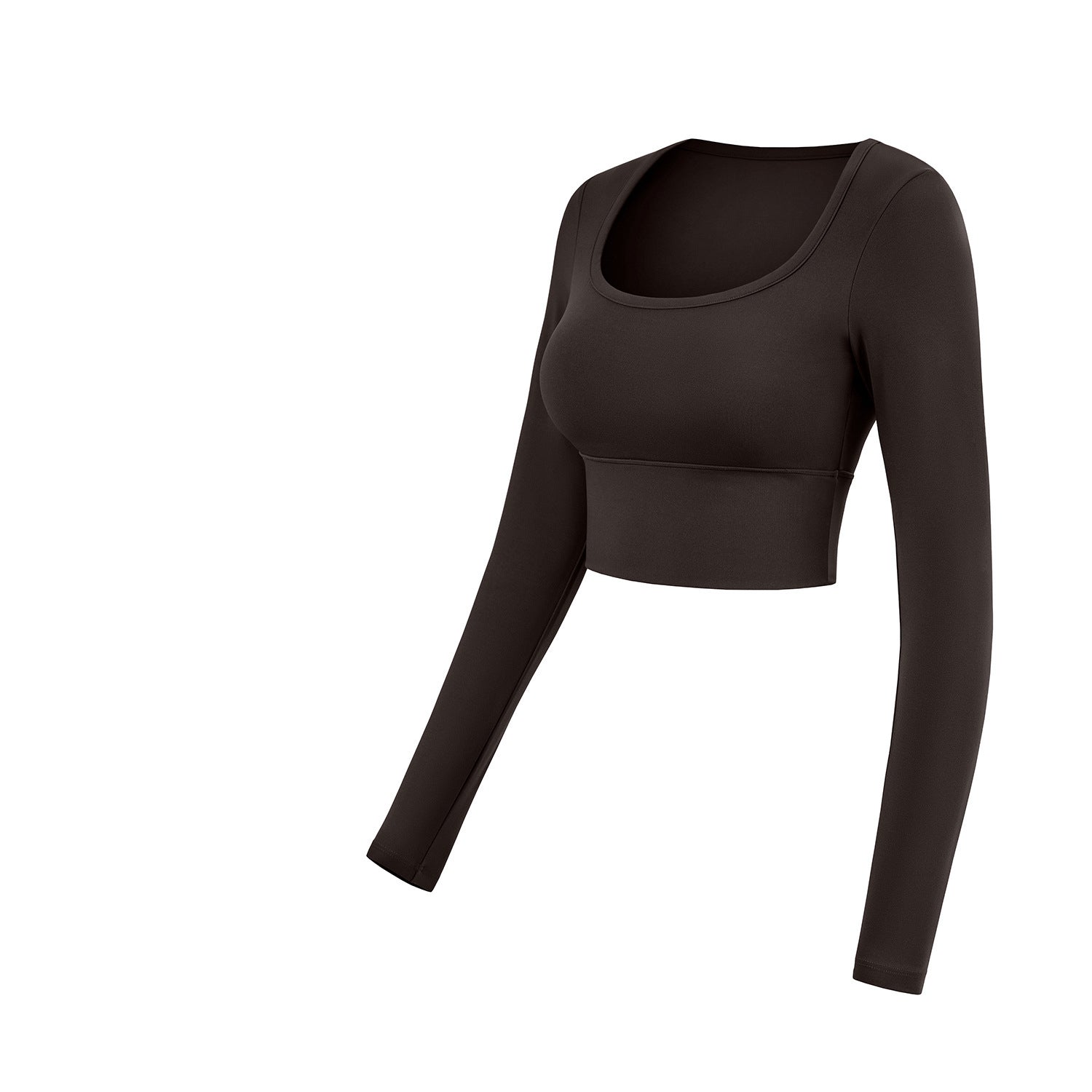 Butter - Soft Long Sleeve Yoga Top - Second Skin Feel with Built - in Support - WutongActive