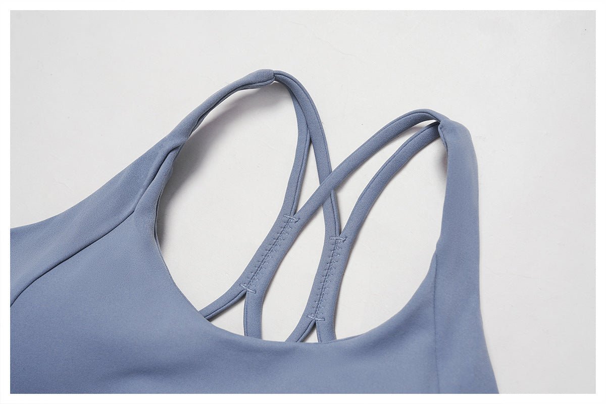 Cloud - Feel Cross - Border Yoga Outfit – Stylish Cut - Out Back Activewear for Gym & Outdoor Sports - WutongActive