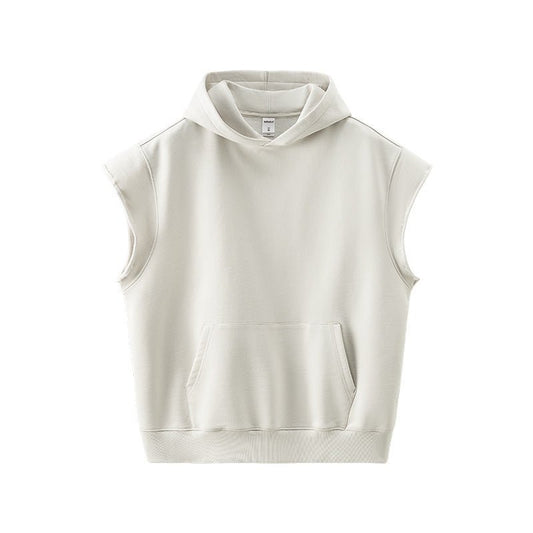 European & American Heavyweight Vest (Sleeveless Hooded Vest) - WutongActive