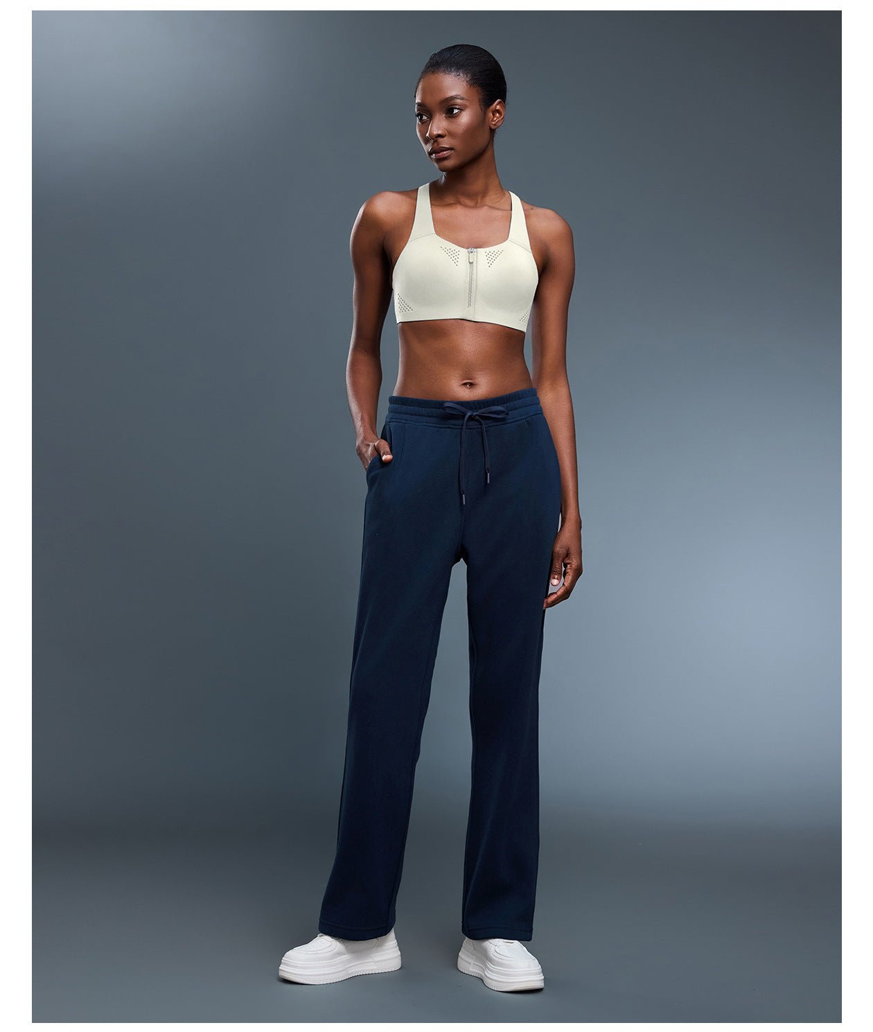 High - Impact Front - Zip Sports Bra for Women - WutongActive