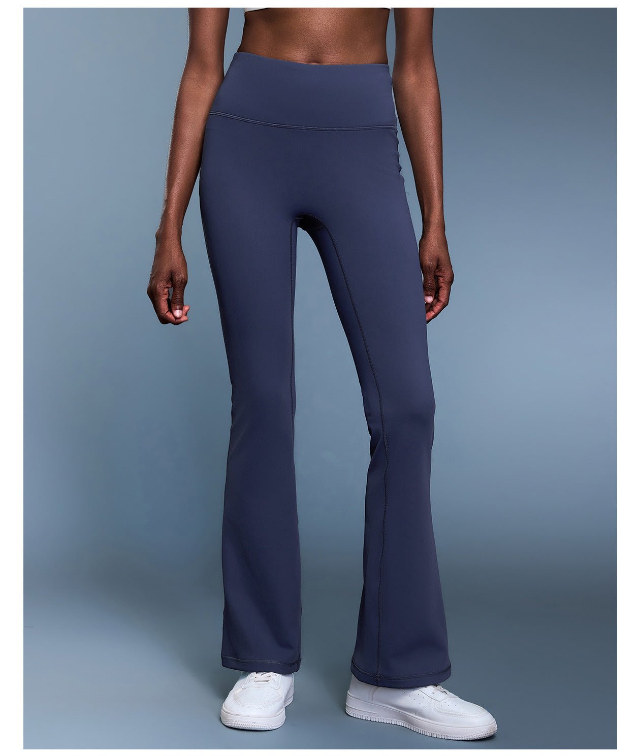 High - Waist Fleece Flared Yoga Pants for Women - Thermal - WutongActive