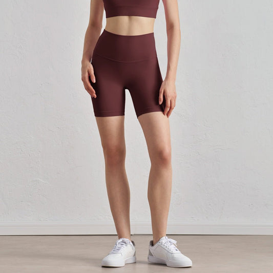 High - Waisted 3 - Inch Yoga Shorts - Butt - Lifting & Naked Feel for Running & Gym - WutongActive