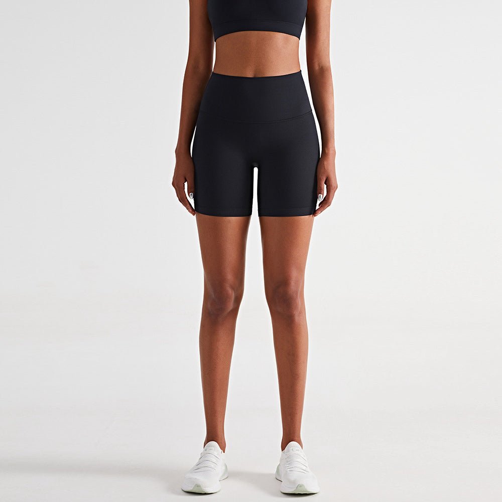 High - Waisted 3 - Inch Yoga Shorts - Butt - Lifting & Naked Feel for Running & Gym - WutongActive