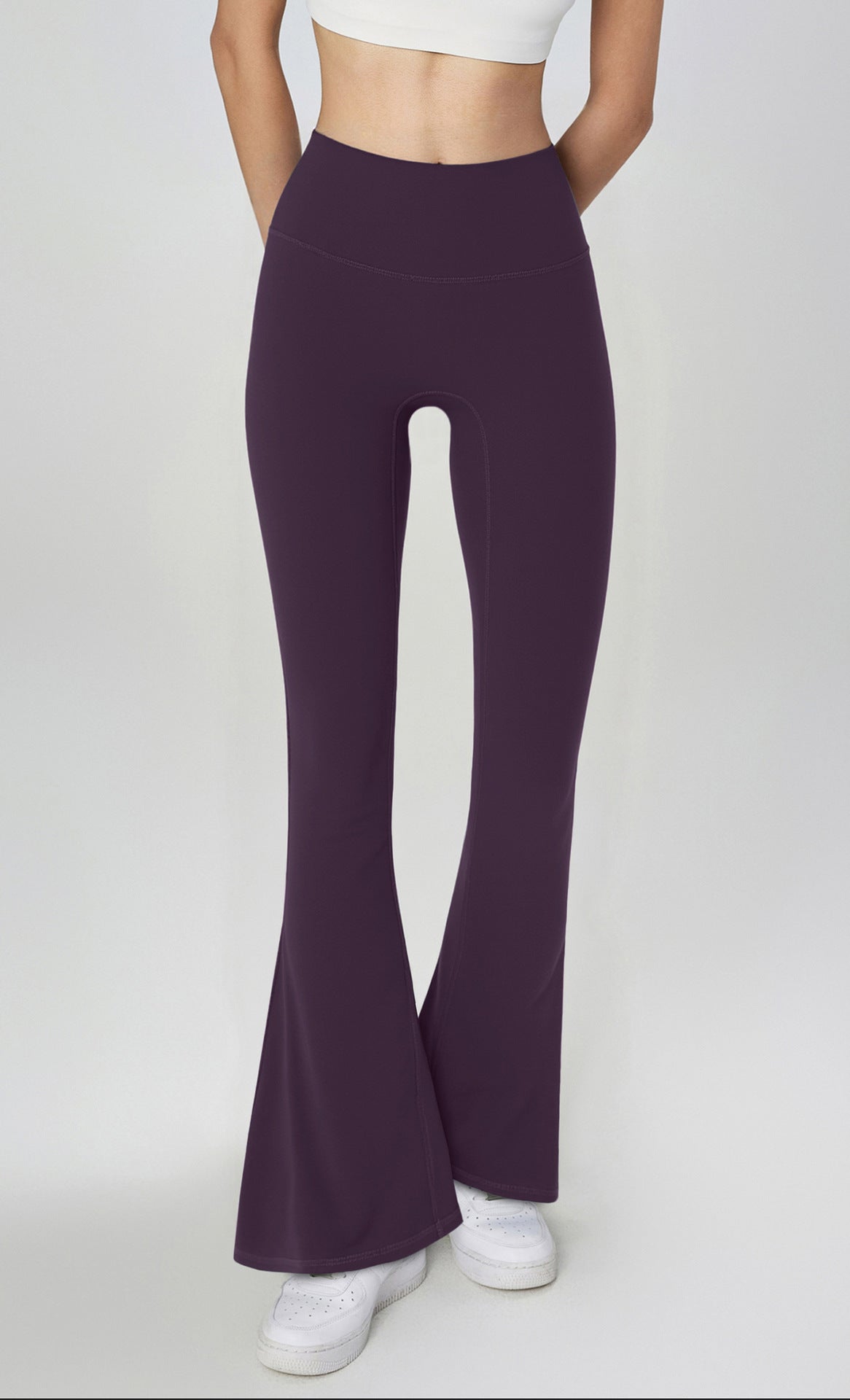 High - Waisted Bootcut Yoga Pants - Squat - Proof & No Front Seam for Lifting & Shaping - WutongActive