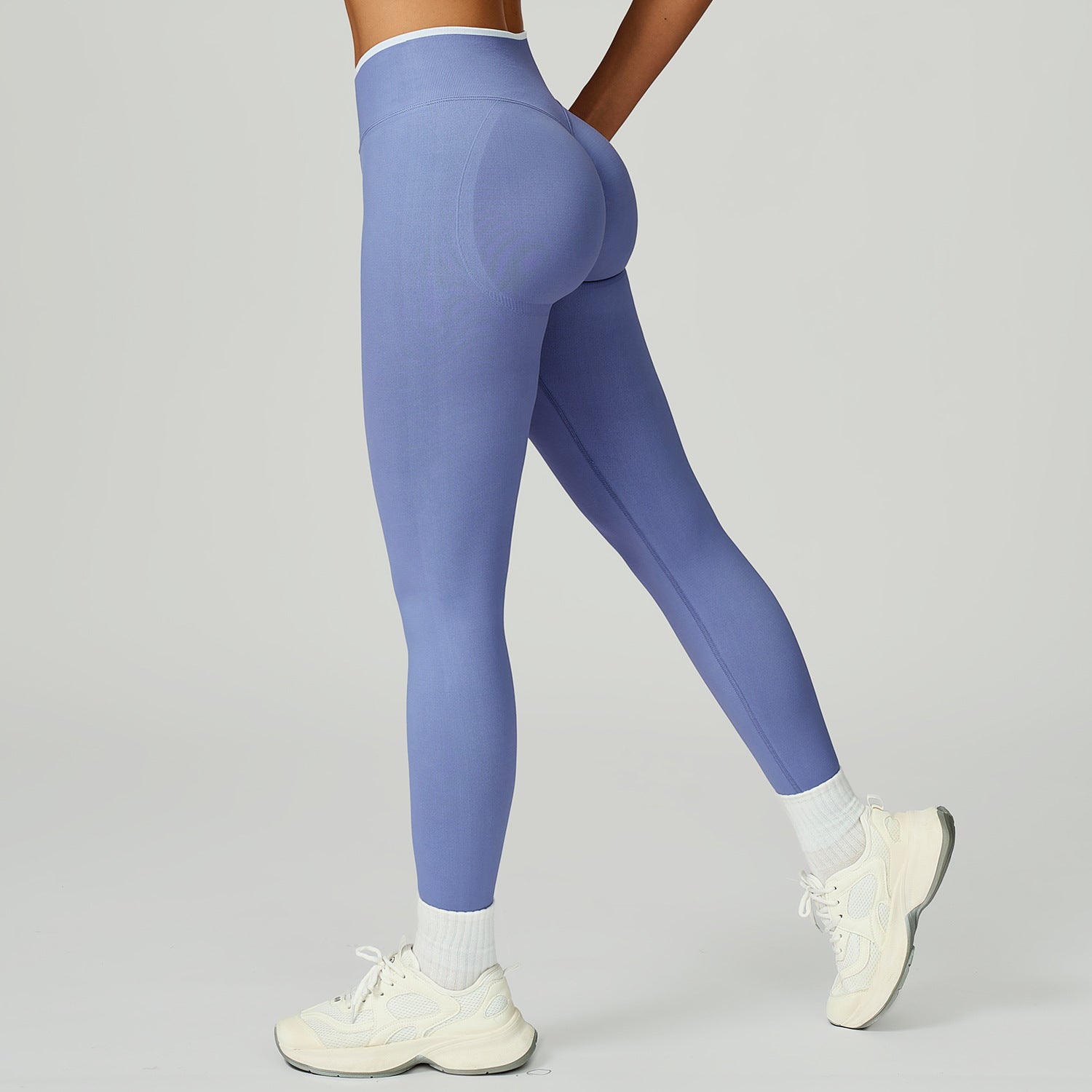 High - Waisted Slim - Fit Workout Running Fitness Leggings - WutongActive
