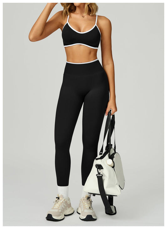 High - Waisted Slim - Fit Workout Running Fitness Leggings - WutongActive