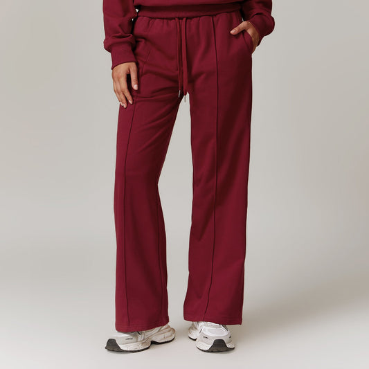 High - Waisted Straight - Leg Sweatpants - WutongActive