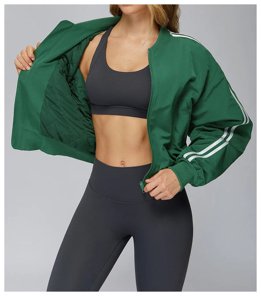 Loose Cotton - Padded Jacket, Warm Sport Coat - WutongActive