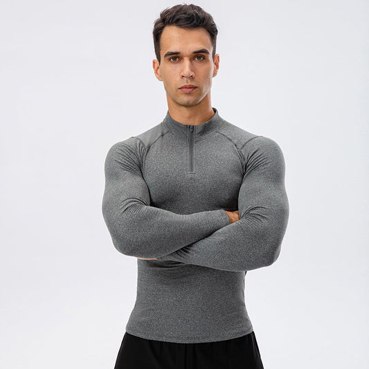 Men's Fleece - Lined Compression Top - WutongActive