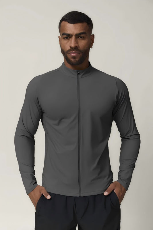 Men's Stand - Collar Training Jacket - WutongActive