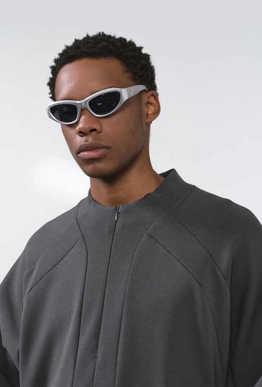 New autumn Lycra stretch half - zip comfortable warm sweatshirt - WutongActive