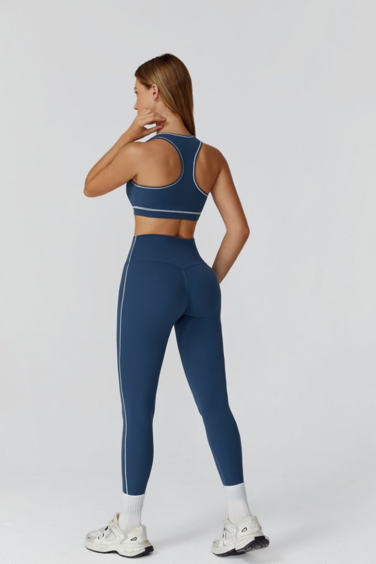 Outdoor Sports Tight Yoga Set（Jacket,Bra,Legging） - WutongActive