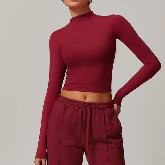 Quick - Dry Fitness Long Sleeve Top - WutongActive