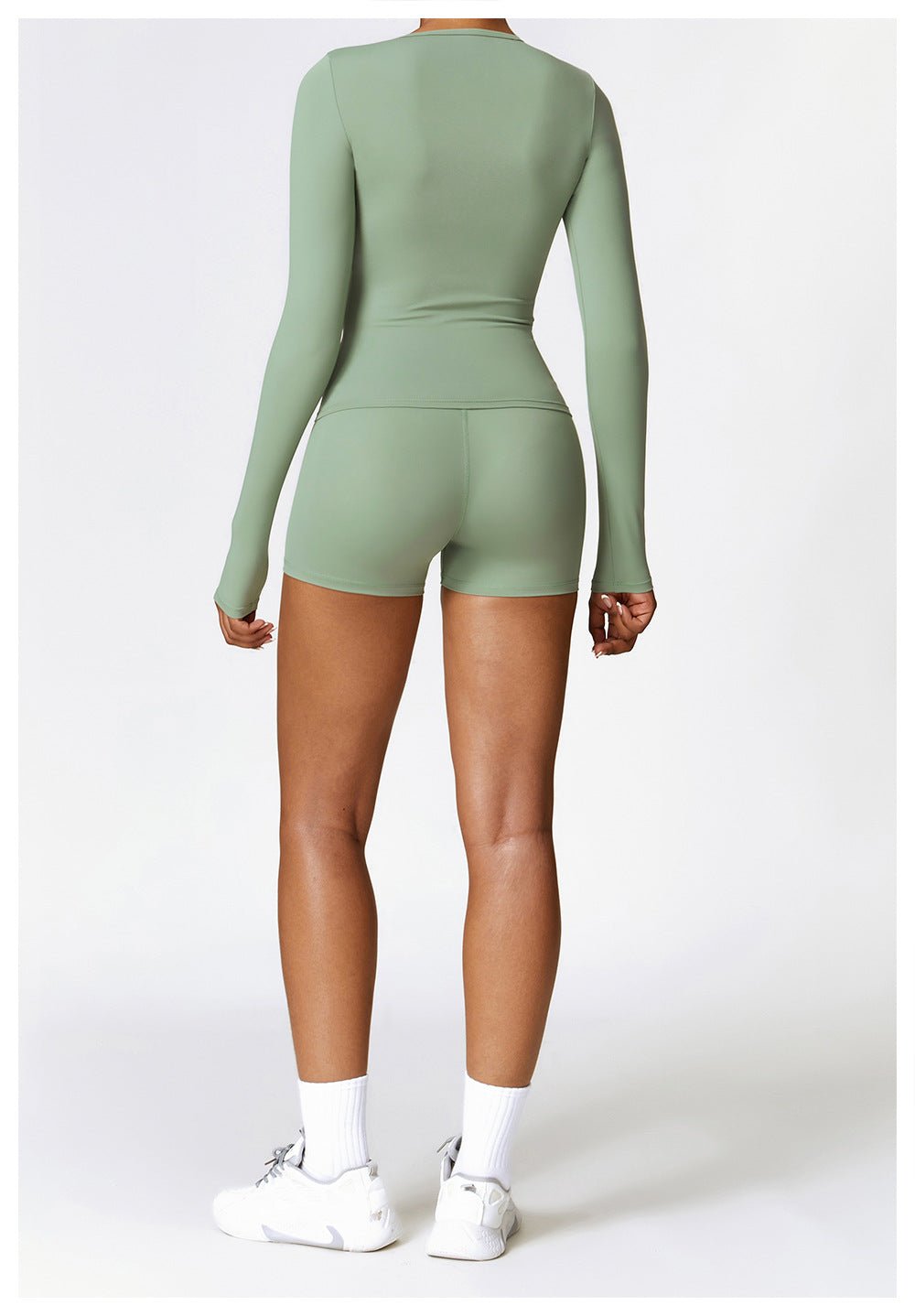 Warm Winter Yoga & Pilates Long Sleeve for High - Impact Training - WutongActive