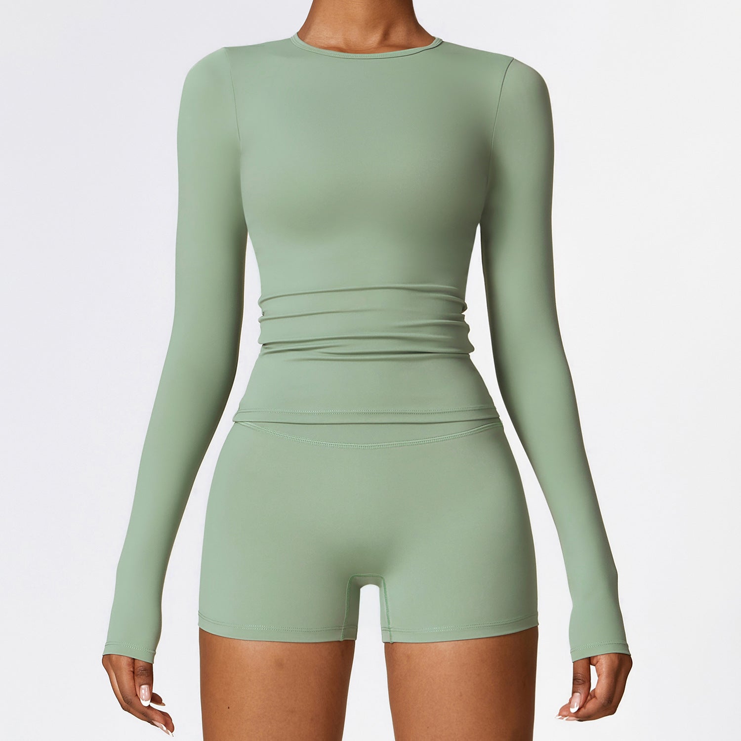 Warm Winter Yoga & Pilates Long Sleeve for High - Impact Training - WutongActive