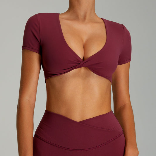 Women's Backless Workout Top - WutongActive