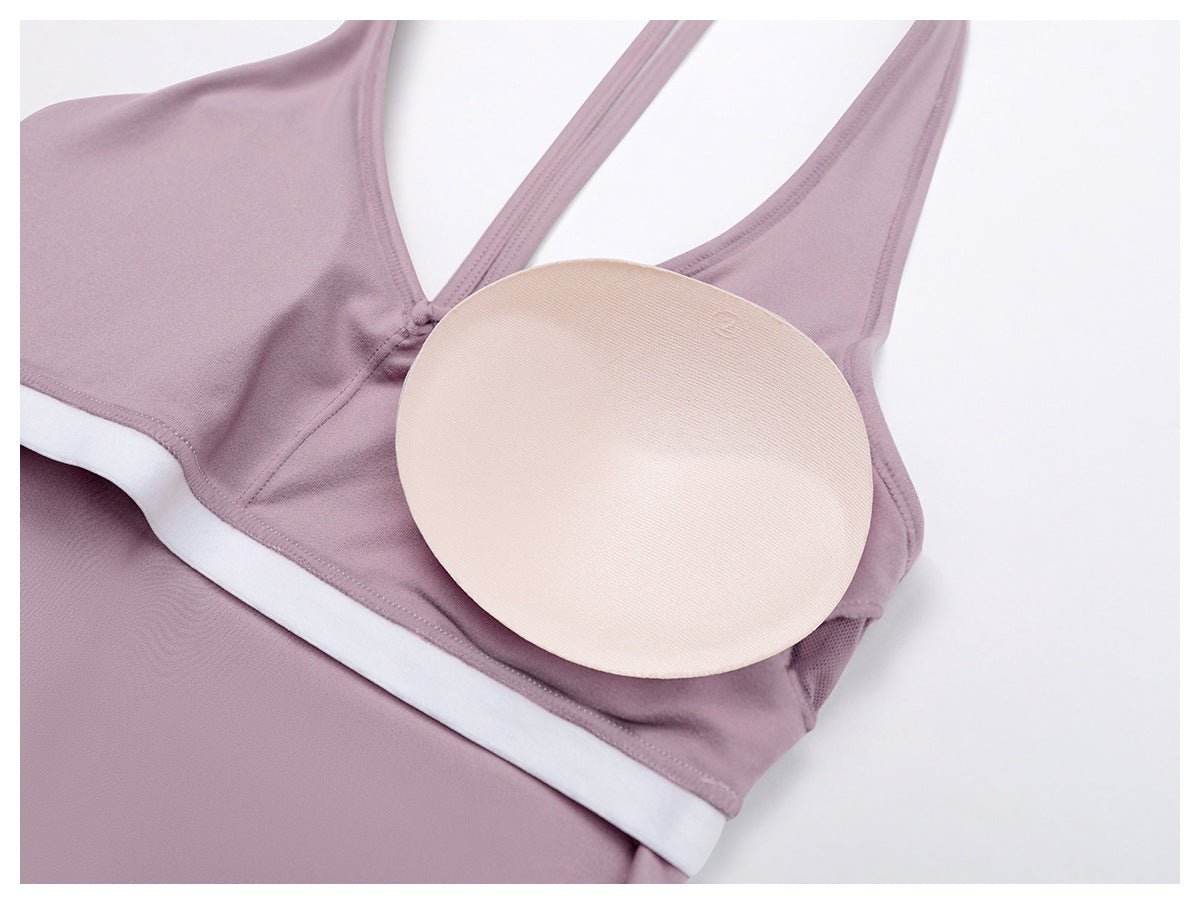 Women's Brushed Yoga Outfit - Sweat - Wicking Training Set - WutongActive