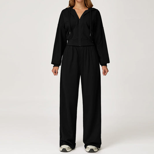 Women's casual sportswear sweatsuit set - WutongActive