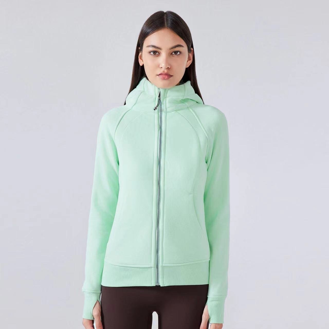 Women's New Thickened Warm Hooded Jacket for Outdoor Fitness - WutongActive