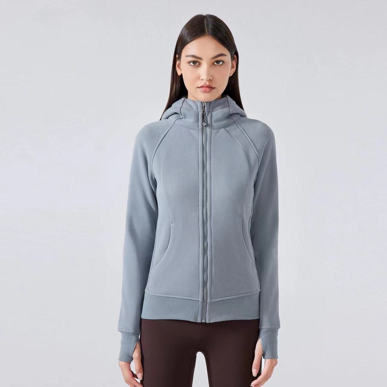 Women's New Thickened Warm Hooded Jacket for Outdoor Fitness - WutongActive