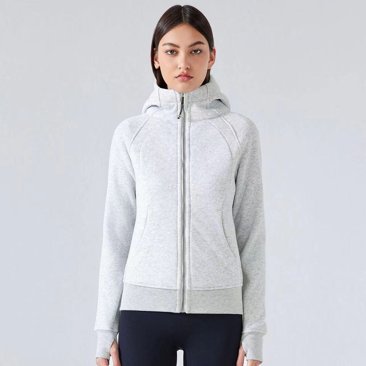 Women's New Thickened Warm Hooded Jacket for Outdoor Fitness - WutongActive