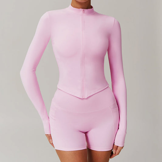 Women's Quick - Dry Sports Jacket | Naked Sensation | Running & Yoga Essential - WutongActive