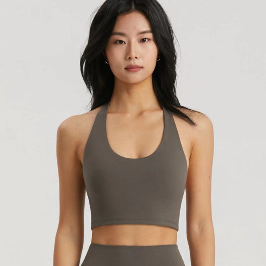 Women's Sports Bra with Crisscross Back - WutongActive