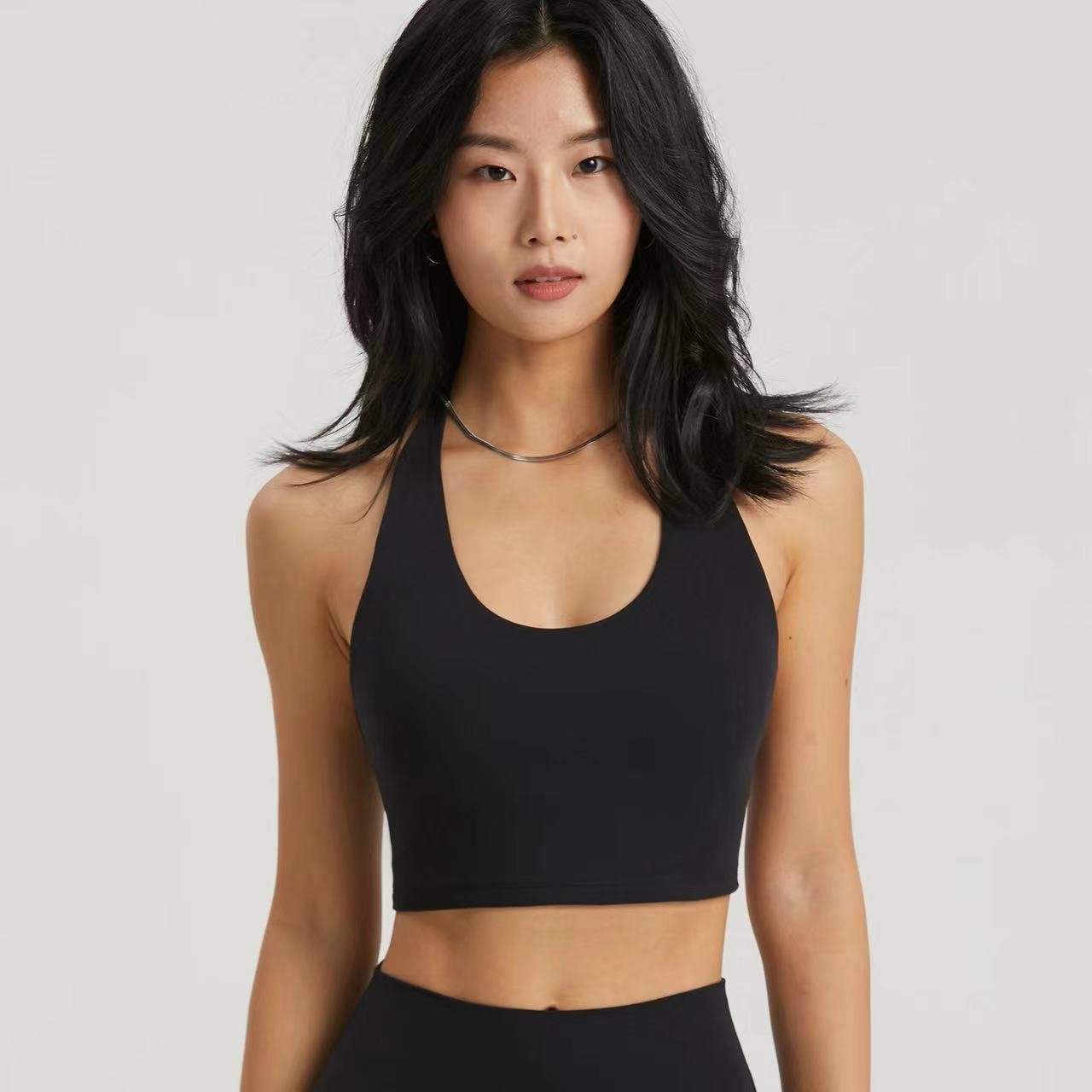 Women's Sports Bra with Crisscross Back - WutongActive
