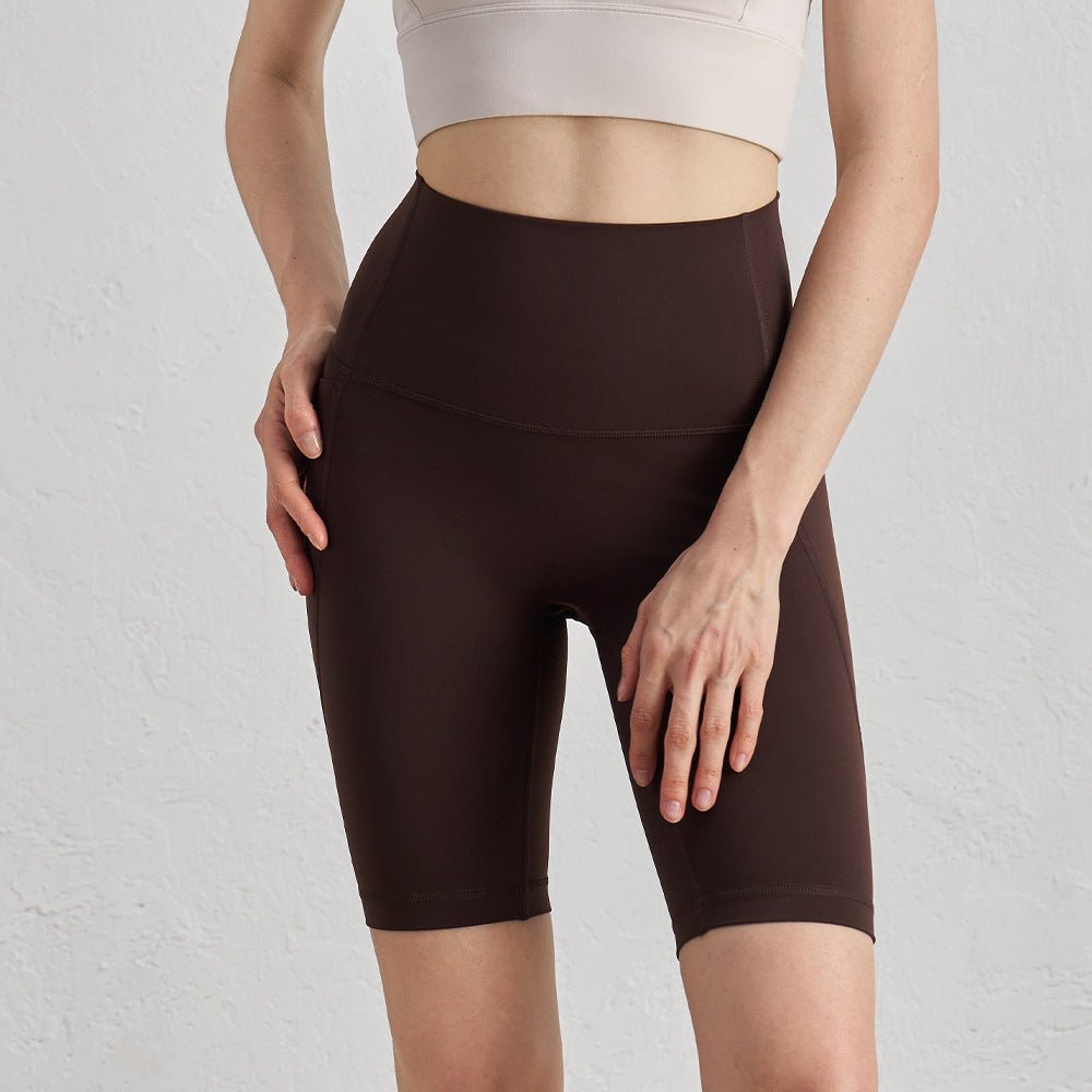Women's Sports Shorts - Peach Booty 5 - Inch Shorts - WutongActive