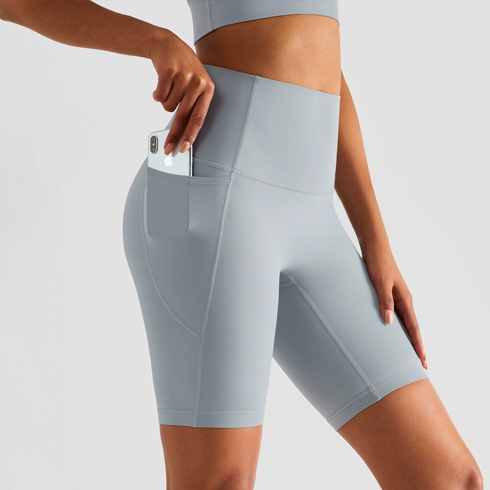 Women's Sports Shorts - Peach Booty 5 - Inch Shorts - WutongActive