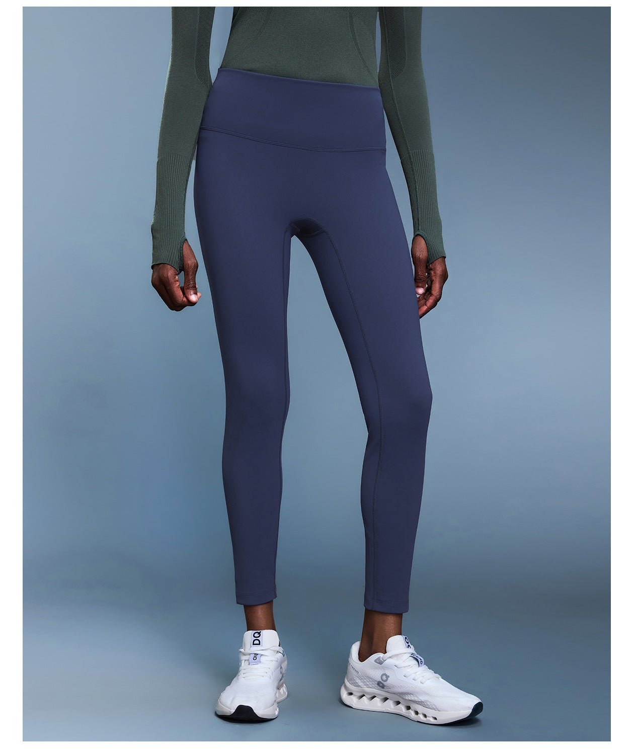 Women's Thermal Fleece High - Waist Yoga Pants - Outdoor Riding - WutongActive
