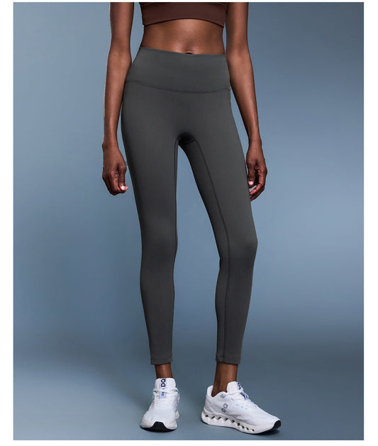 Women's Thermal Fleece High - Waist Yoga Pants - Outdoor Riding - WutongActive