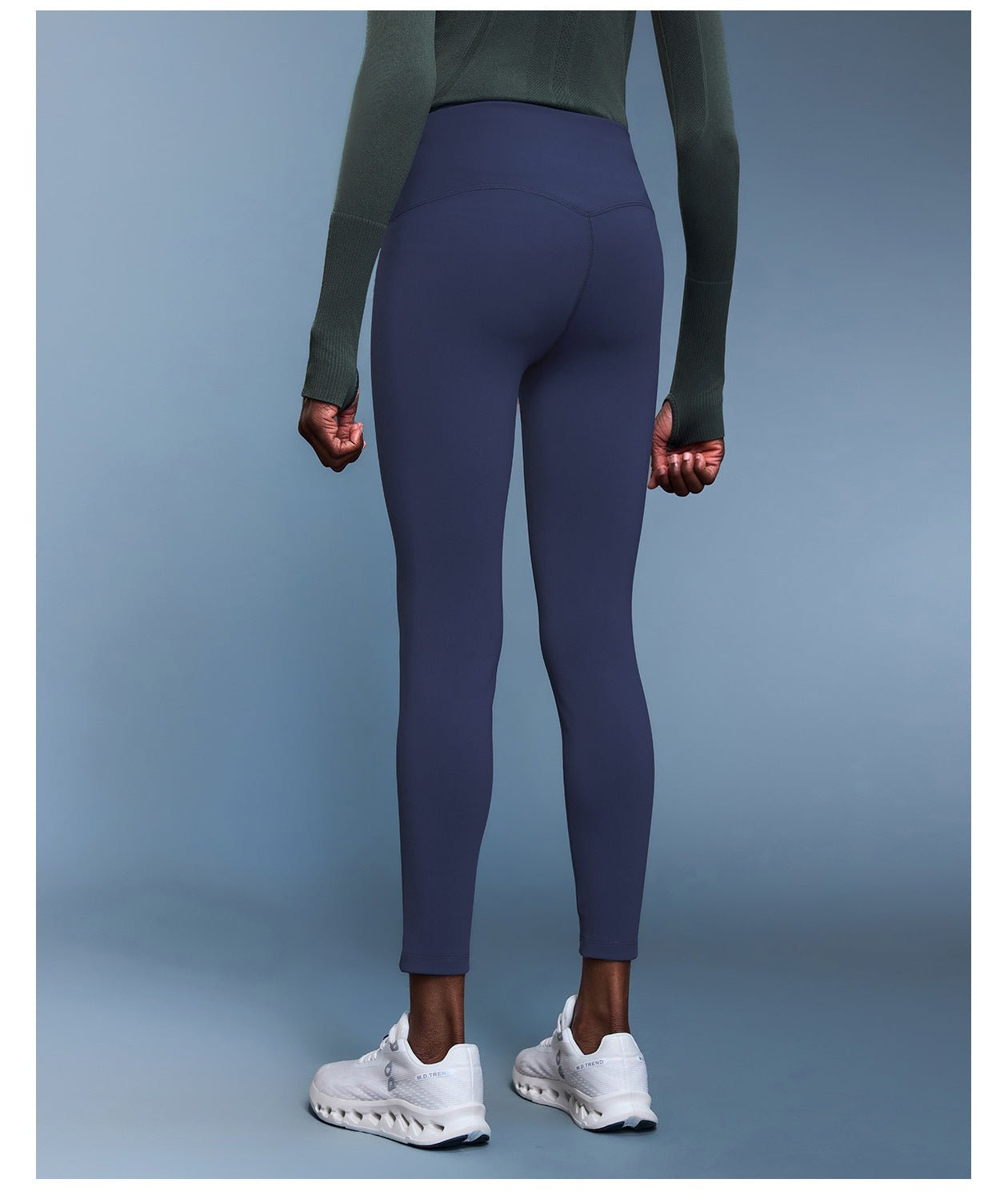 Women's Thermal Fleece High - Waist Yoga Pants - Outdoor Riding - WutongActive
